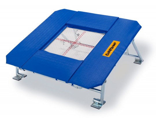 All-In Sport: Absprungtrampolin 60 x 60 cm mit 3 Jahren Garantie für Turnerinnen und Turner. Hohe Stabilität, Standfestigkeit und eine außergewöhnliche...