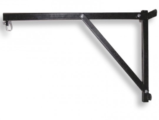 All-In Sport: Stahlaufhängung zur Wandbefestigung mit 110 cm Ausleger, Tragfähigkeit ca. 70 kg.