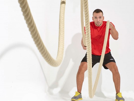 All-In Sport: Battle Ropes zijn voor de Functional Fitness en de Cross Training niet meer weg te denken. Deze zeer efficiënte trainingsartikelen voor d...