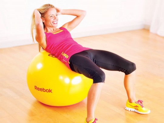 All-In Sport: Das Besondere an Reebok Gym Bällen ist nicht nur das attraktive Design. Die Sitz- und Gymnastikbälle sind aus Anti-Burst-Material hergest...