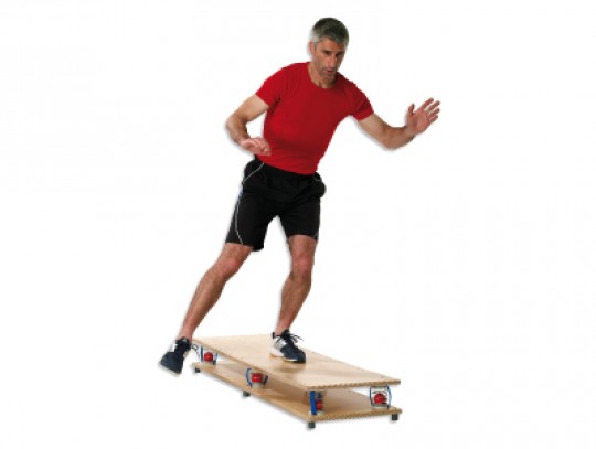 All-In Sport: Nutzen Sie das pedalo®-Federbrett 150 zur Verbesserung Ihrer Haltungs- und Bewegungskoordination. Mit umfangreichen Übungen können Sportl...
