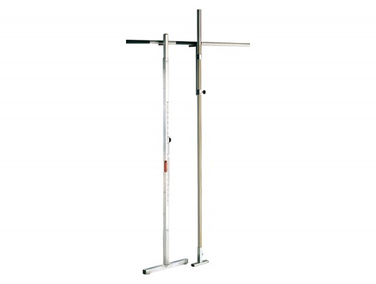 All-In Sport: model Standaard van aluminium, meetbereik 150 – 250 cm. 