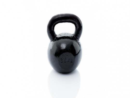 All-In Sport: Met de kettlebell 36kg combineer je kracht-, cardio-, en flexibiliteits training in één trainingsvorm. De revolutionaire Kettlebell train...