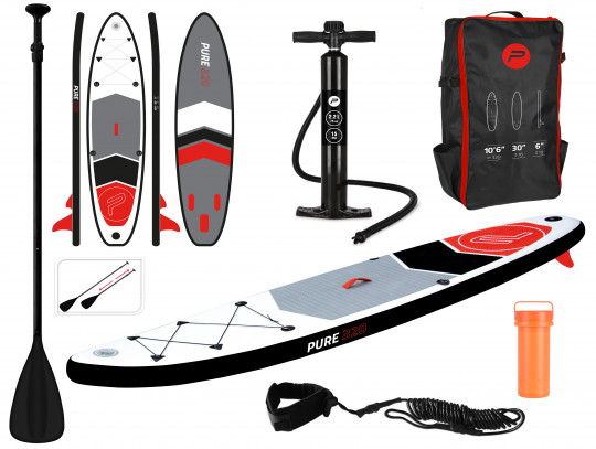 All-In Sport: <p>PURE 4FUN BASIC SUP 320</p>
<p>Afmeting: 320 x 76 x 15 cm met logo. Enkele laag PV, incl D-ring voor stoel (stoel niet incl.). Kleur:...