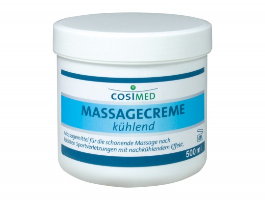 All-In Sport: Die kühlende cosiMed Massagecreme enthält hautfreundliche Bestandteile und ergibt eine optimale Griffigkeit bei allen Massagearten. Mit a...