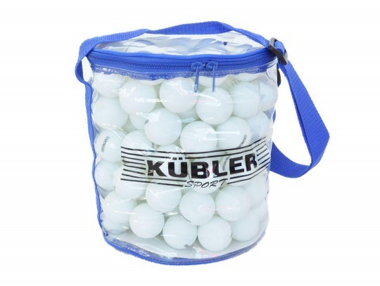All-In Sport: 144 tafeltennisballen van plastic (zonder celluloid) in een praktische ballentas. De ballen zijn ideaal voor de schoolsport of trainingsd...