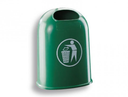 All-In Sport: Abfallbehälter/Papierkorb grün aus Kunststoff  ? 42 l, Leergewicht 9,2 kg ? UV-stabil ? Online Bestellen ? 3 Jahre Garantie 