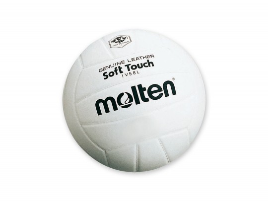 All-In Sport: <b>Molten Volleyball Soft Touch IV58L aus Echtleder</b><br /><br /><b>Der Molten Volleyball SOFT TOUCH IV58L Genuine Leather mit einzig...