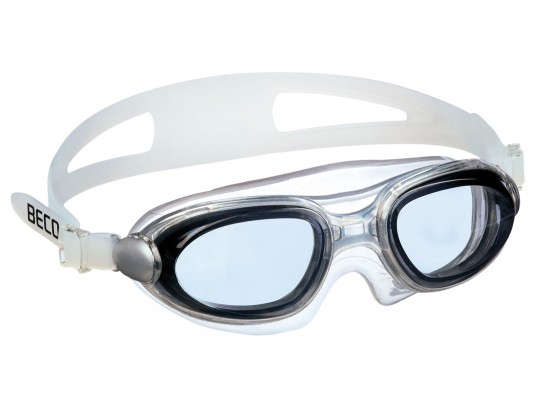All-In Sport: Deze zwembril biedt u een breed zichtveld en een comfortabele pasvorm.