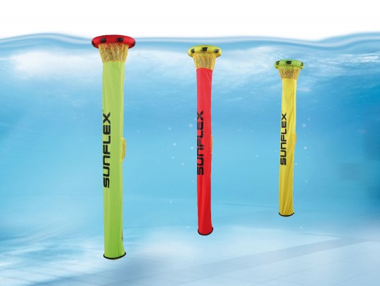 All-In Sport: Hét nieuwe en revolutionaire water- en duikspel. Het biedt verschillende water- en duikspellen. De tubes kunnen ook voor slalom en als “d...