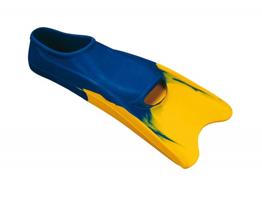 All-In Sport: Van rubber met verstrekte randen aan de vliesbladen – optimaal voor de zwemtraining. Levering per paar.