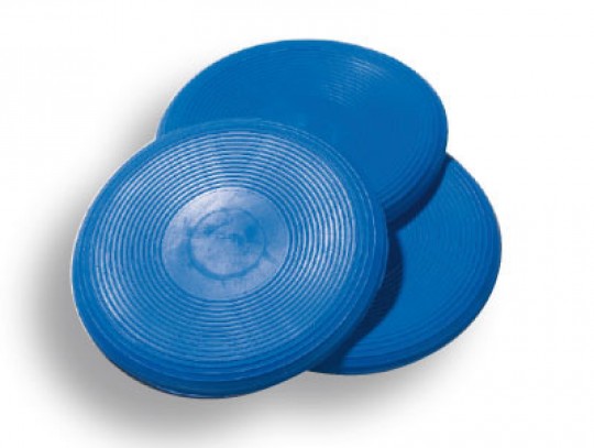 All-In Sport: Van rubber, 18 cm doorsnede, kleuren assorti.