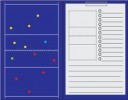 Coachmap magnetisch + Clip Volleybal