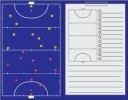 Coachmap magnetisch + Clip Hockey