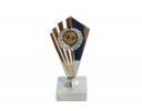 Beker RIO, goud-zilver hoogte 17 cm