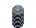 10-pack 5 kg Ol. Bumper Plates zwart