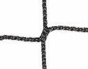 Voetbaldoelnetten 1-kleurig - netdiepte 200/200 cm, 3 mm zwart