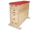 Springkasten Kübler Sport® BASIC 6-delig kunstleer