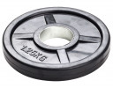 Halterschijf rubber gecoat 1,25 kg