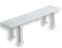 Zitbank kunststof MÜNCHEN 150 cm, zonder leuning