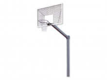 All-In Sport: Paal 12 x 12 cm, overhang 165 cm (B1640) Roosterbord 120 x 90 cm (B1644) Basketbalbord HEAVY METAL (B8126) Basketbalnet HEAVY METAL (B812...