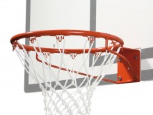 All-In Sport: Volgens internationaal voorschrift en DIN, epoxy gelakt (kleur volgens voorschrift), te monteren aan een basketbalbord of te steken in ee...