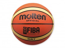 All-In Sport: Hoogwaardige rubberbal met karkasopbouw, in nieuw design. FIBA-approved.