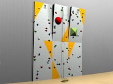 All-In Sport: De ideale klimwand voor de schoolsport. Toepassing van verschillende klimtechnieken met overhang, toprope en boulderroutes.