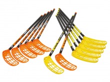 All-In Sport: Floorballset voor jongeren vanaf 10 jaar in scholen en verenigingen. Robuuste polycarbonaat sticks met uitstekende speeleigenschappen. Ni...