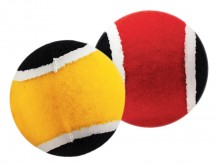 All-In Sport: 2 losse ballen in rood en geel.