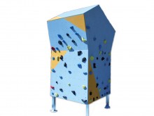 All-In Sport: vrijstaande Boulderblock met ca. 20,5 m2 klimoppervlak. De Block kan rondom compleet beklommen worden. Inclusief de complete onderconstru...