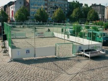 All-In Sport: <b>Mobiele Streetsoccer Court</b><br /><br />De mobiele Streetsoccer Court is ideaal voor straatfeesten, scholen en diverse marketingacti...