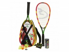 All-In Sport: Set bestaande uit: 2 S600 Speedrackets van aluminium, 3 Speeders (elk 1 x FUN, MATCH en NIGHT) en een windring voor meer stabiliteit, 2 S...