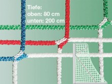 All-In Sport: Voor doelen 732 x 244 cm, net slijtvast knooploos. Doeldiepte boven 80 cm, onder 200 cm. Onze slijtvaste doelnetten doen wat ze beloven! ...