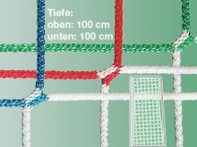 All-In Sport: Voor jeugddoelen 500 x 200 cm, doelnetten in clubkleuren. Zijn uw clubkleuren blauw/wit, groen/wit of misschien rood/wit? Dan kunt u nu u...