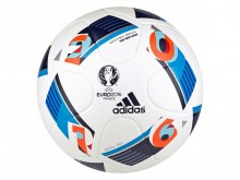 All-In Sport: De Adidas EURO 16 Top Replique is de optimale trainingsbal voor alle jonge spelers en gevorderden. Het baloppervlak is naadloos en bezit ...