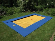 All-In Sport: De ideale recreatie-trampoline met wedstrijdeigenschappen - voor speeltuinen, kinderopvang, buitenzwembaden, campings of de eigen tuin! W...