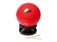 All-In Sport: Hiermee wordt uw gymnastiekbal tot drum en de beat kan beginnen. Materiaal: hout. Lengte ca. 40 cm.