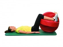 All-In Sport: <p>De Plus Ball® is de doorontwikkeling van de therapiebal en biedt meerdere voordelen t.o.v. een conventionele gymnastiekbal. De abs...