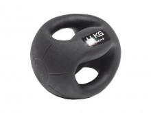 All-In Sport: functionele Medizinbal van rubber met stroeve, slijtvaste oppervlaktestructuur. De combinatie tussen Medizinbal, halter en Kettlebell maa...
