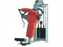 All-In Sport: Aus dem DIO-Circle: Rückenstreckermaschine, basiert auf der Grundlage von Maschinentraining in der stehenden Position.