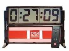 All-In Sport: De 10 cm hoge digitale weergave is tot op een afstand van 50 meter te zien. Stopwatch-, count-down en count-up functie zijn via een afsta...