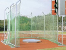 All-In Sport: Uiterst stabiele constructie van aluminium profiel 80 x 80 mm, 8 palen met overhang garanderen een veilige stand. Kooihoogte van 4,5 naar...
