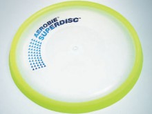 All-In Sport: Dé frisbee van AEROBIE: robuuste, breukvrije corpus met zachte soft-rand. Het innovatieve spoiler-design garandeert een exacte, rechte vl...