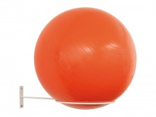 All-In Sport: De balhouder biedt plaats aan 1 gymnastiekbal met een maximale doorsnede van max. 85 cm. Levering incl. bevestigingsmateriaal voor de mon...