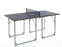 All-In Sport: Recreatietafel in midi-formaat, echt tafeltennisspel mogelijk. Ideaal bij beperkte ruimte, MDF-bladen, incl. netgarnituur, afm. 168 x 84 ...