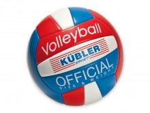 All-In Sport: Volleybal Kübler Sport® OFFICIAL maat 5 All-In Sport: Allweather wedstrijd- en trainingsbal voor de jeugd, 3-kleurig, zeer slijtvast, van robuust rubber met nylon karkas. Ook geschikt voor wa...