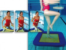 All-In Sport: Eurotramp revolutioneert de aqua-fitness sector! De volledig nieuwe, kwalitatief hoogwaardige onderwatertrampoline kan in combinatie met ...