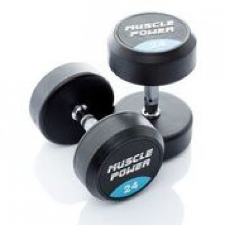 Ronde Dumbbell 24kg, per stuk 