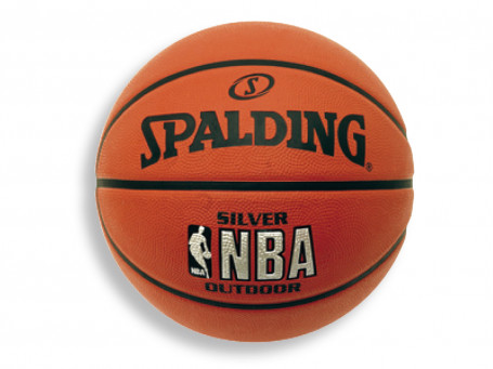 Basketbal Spalding® NBA SILVER OUTDOOR mt. 7